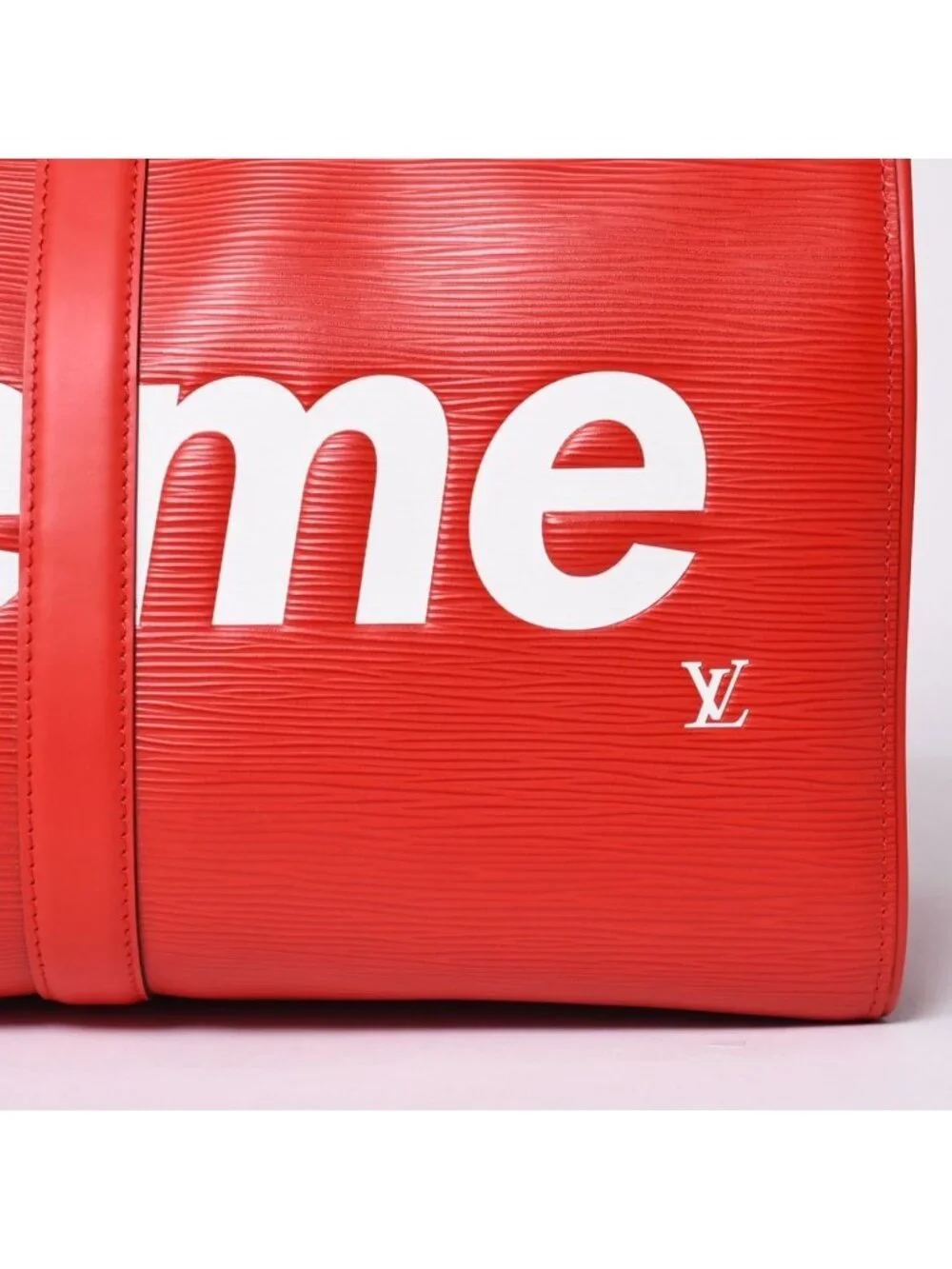 Louis Vuitton Supreme Keepall Bandouliere 45 Boston Bag Epi